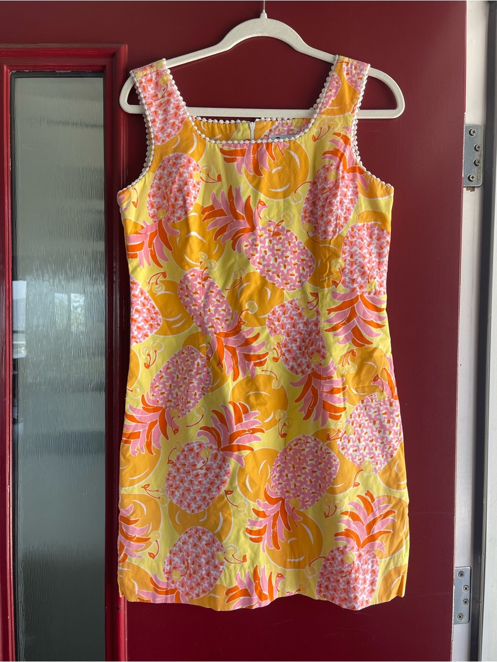 Lilly Pulitzer "Pineapple" shift dress